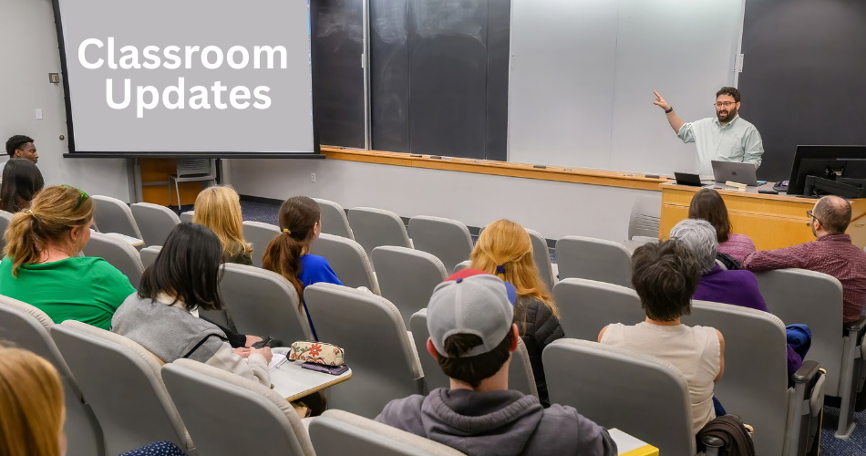 Summer 2025 Classroom Updates on Campus